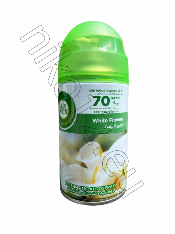 Air Wick White Flowers - пълнител за ароматизатор Freshmatic, 250 мл