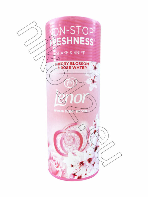 Ароматни перли Lenor Unstoppables Scent Booster Cherry Blossom & Rose Water - Черешов Цвят и Розова вода, 176g