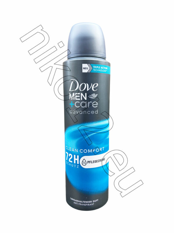 Dove Men+ Clean Comfort 48h -  Дезодорант против изпотяване за мъже, 150 мл