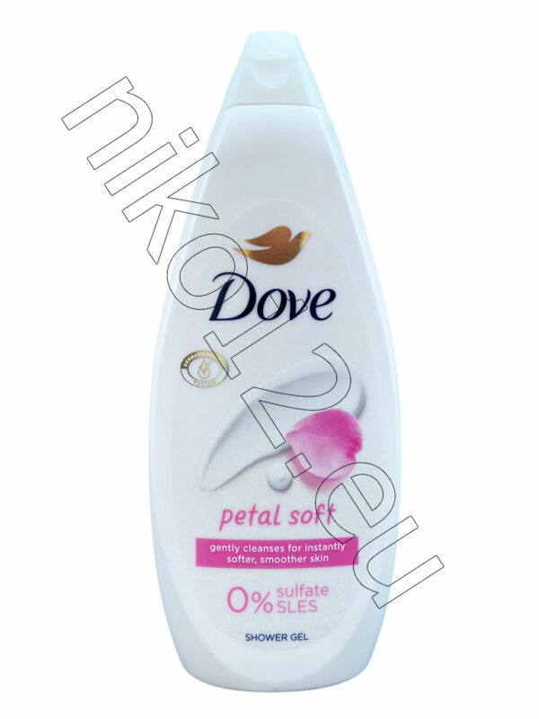 Dove Shower Petal Soft  - Подхранващ душ-гел за тяло, 720мл