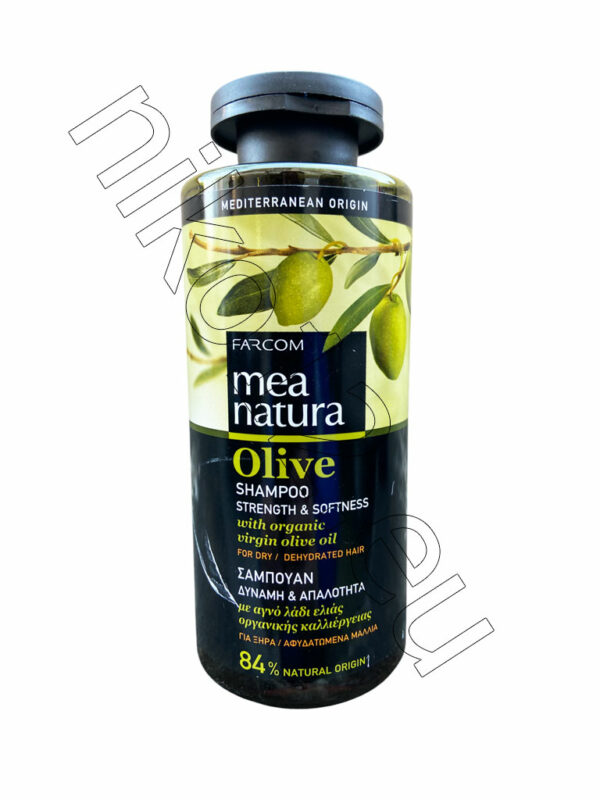 Farcom Mea Natura Strenght and Softness Olive - Шампоан за суха и дехидратирана коса с Маслина, 300мл