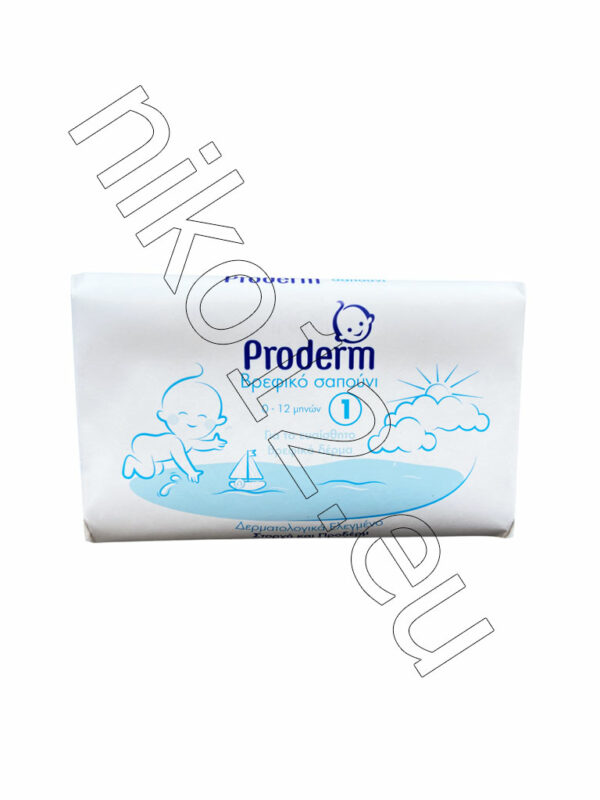 Proderm Baby Soap  - Бебешки сапун 0-12 месеца, 90гр