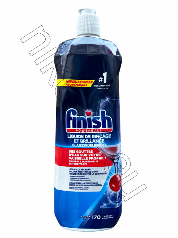 Finish Rinse Aid - Гланц за съдомиялна машина, 170 дози 800 мл